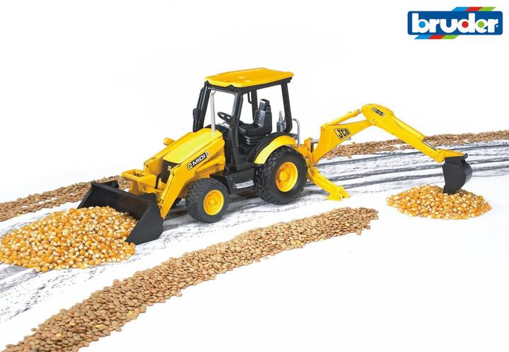 Actual product image Bruder JCB MIDI CX backhoe loader