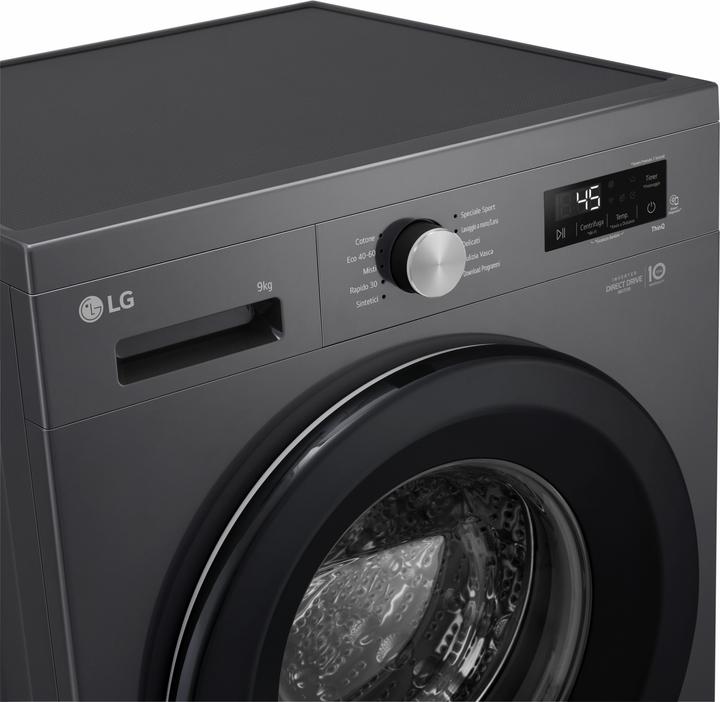 Actual product image LG F4NX1009NMB (9 kg, Left)