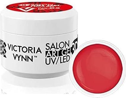 Actual product image Visconti Di Modrone VICTORIA VYNN Art Gel 3D 05 Creamy Red 5ml - Standard (single-coloured, Gel-Effect Nail Polish)