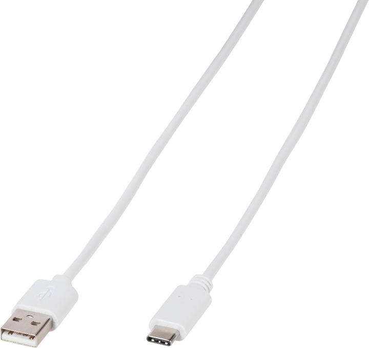 Produktbild Vivanco USB 2.0 Anschlusskabel (1x USB 2.0 Stecker C (1 m, USB 2.0)