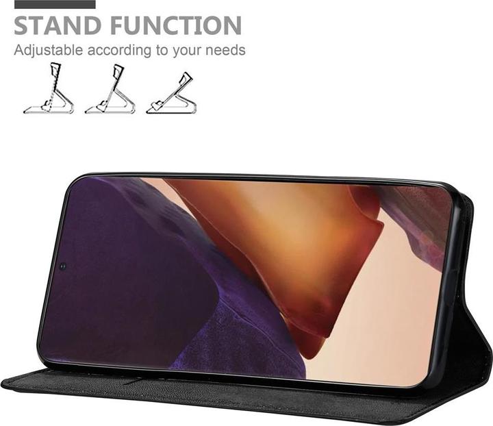Actual product image Cadorabo Book Invisible Magnet Cover (Samsung Galaxy Note 20 Ultra)