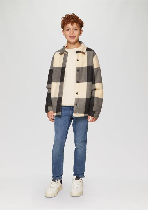 Actual product image S.Oliver Sweatshirt Unisex Sweatshirt mit Rippbündchen und Print (146, 152)