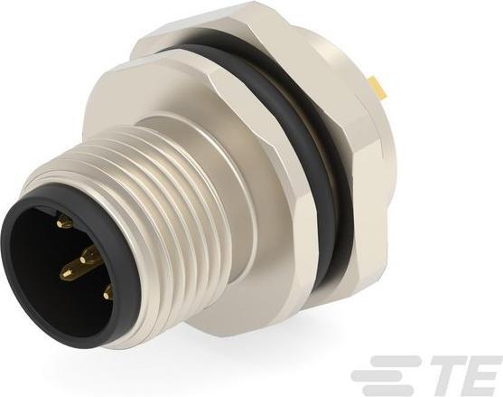 Produktbild TE Connectivity M12,FRONT MOUNT,MALE,B,5P,SOLDER WIRE