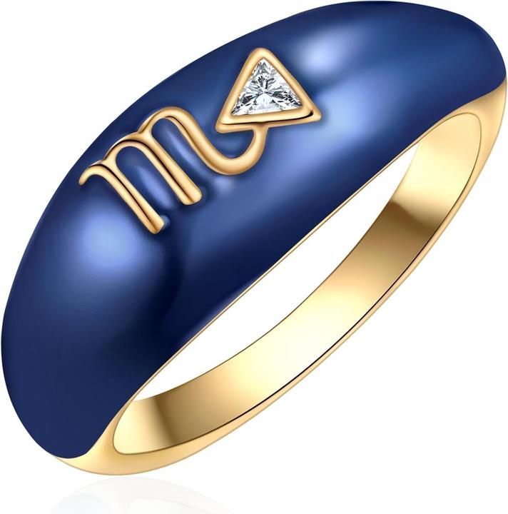 Image du produit Glanzstücke München Bague femme signe du zodiaque Scorpion - 35976 (54, Argent 925)