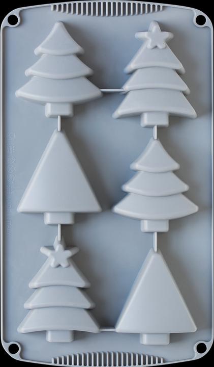 Actual product image Decora Cake baking tin fir tree 1 piece (7 cm)