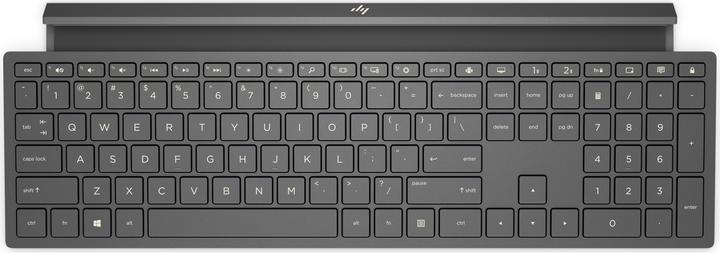 HP Dual Mode Keyboard 1000 Tastatur USB + Bluetooth QWERTY (US, Kabelgebunden)