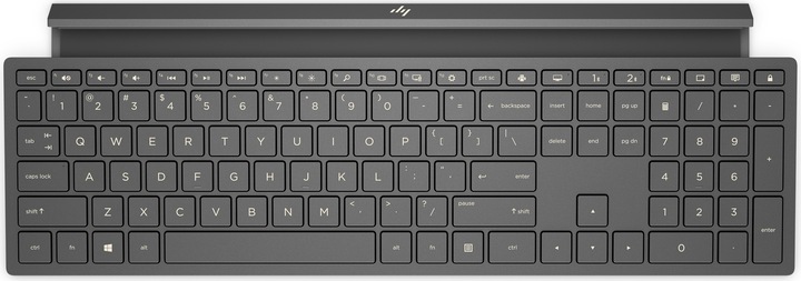Produktbild HP Dual Mode Keyboard 1000 Tastatur USB + Bluetooth QWERTY (US, Kabelgebunden)