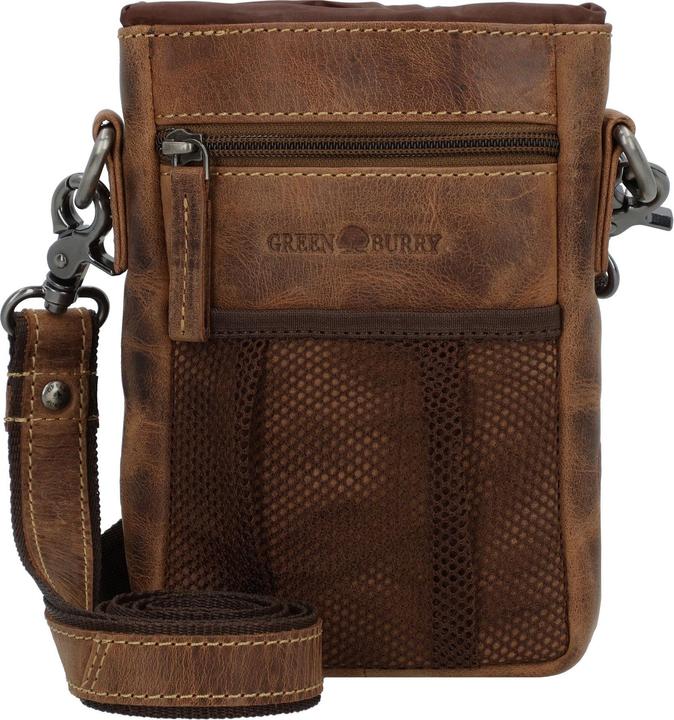 Produktbild Greenburry Vintage Mini Bag Umhängetasche Leder 13 cm