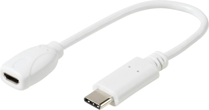 Actual product image Vivanco USB 2.0 Adapter (1x Micro USB Jack (0.10 m, USB 2.0, 15 W)