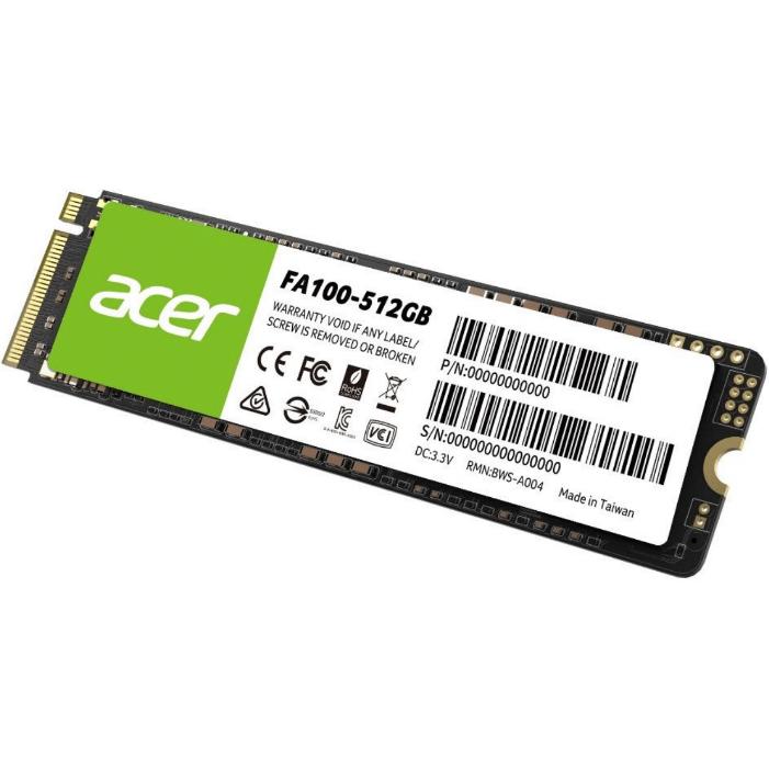 Thumbnail - Acer SSD FA100 M.2 512GB (512 GB, M.2 2280), SSD