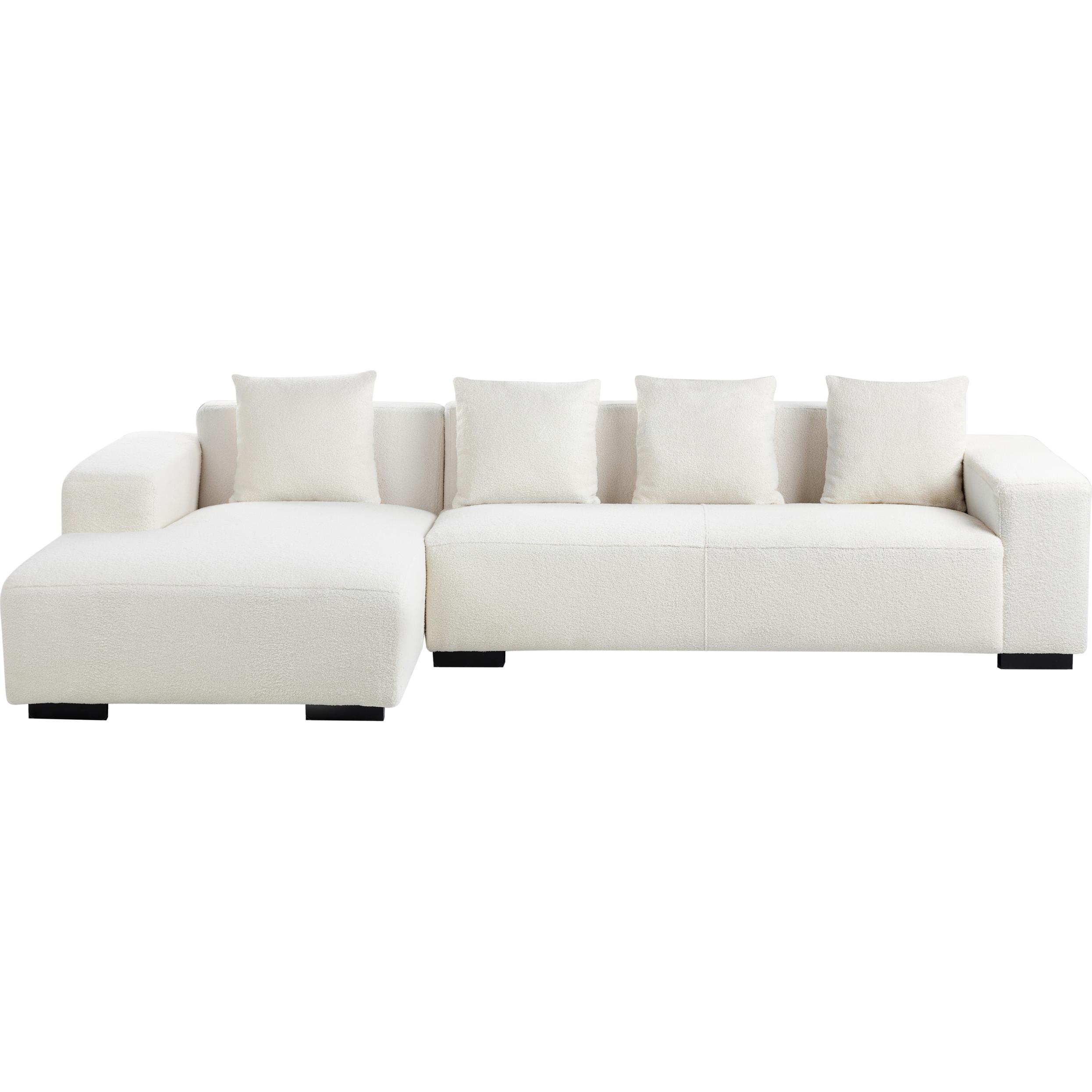 Beliani, Sofa, Lungo (Ecksofa)