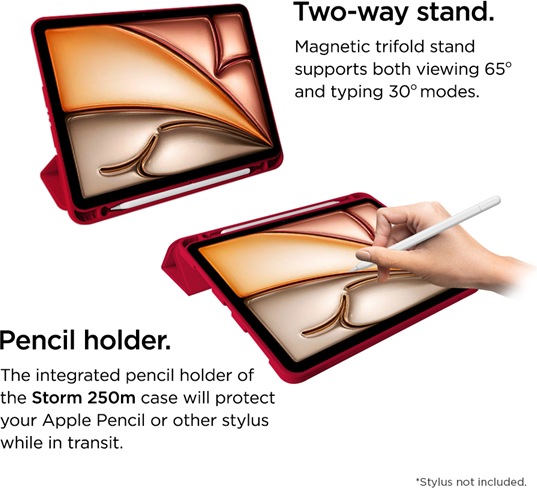 Actual product image Eiger Storm 250 Stylus Case (iPad Air 11 2024 (M2))