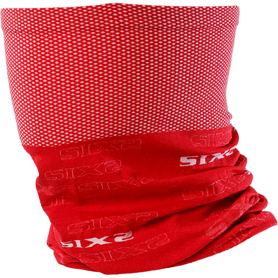 Sixs, Herren, Sturmhaube + Halsschlauch, Halswärmer TBX, Rot, One Size