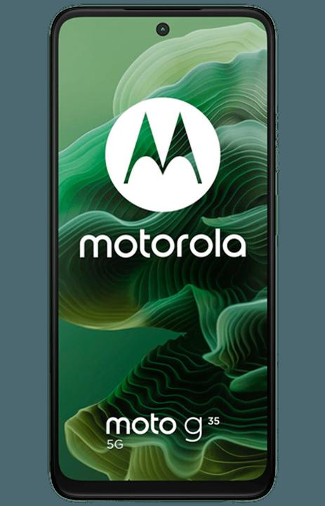 Image du produit Motorola Moto G35 (256 Go, Feuille Vert, 6.72", Double SIM, 5G)