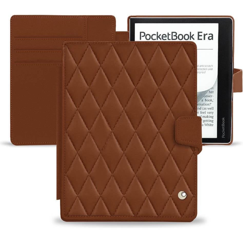 Noreve Lederschutzhülle Wallet, eReader Zubehör, Braun