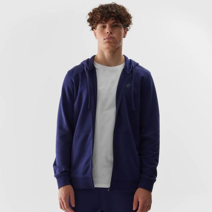 Immagine prodotto 4F Felpa da uomo M0951 blu navy 4FWSS24TSWSM0951 31S 2XL (XXL)