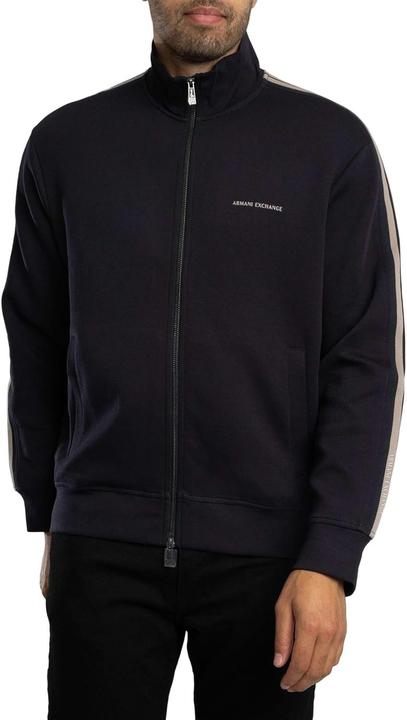 Produktbild Armani Exchange Sweatshirt mit langen Ärmeln, Logo und Reissverschluss (M)