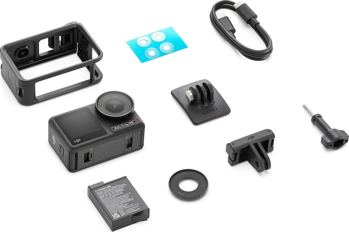 DJI Osmo Action 4 Standard Combo (120p, Bluetooth, Wi-Fi)