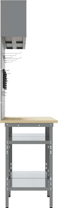vidaXL Werkbank (55 cm, 200 cm)