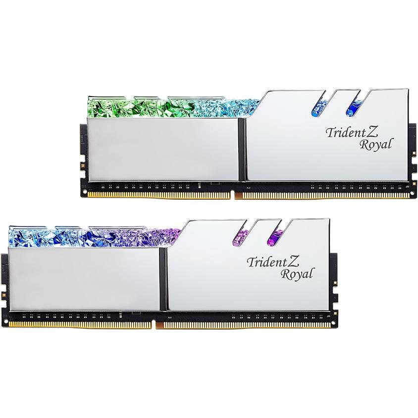 Thumbnail - G.Skill Trident Z Royal (4 x 32GB, 3200 MHz, DDR4-RAM, DIMM), RAM, Silber