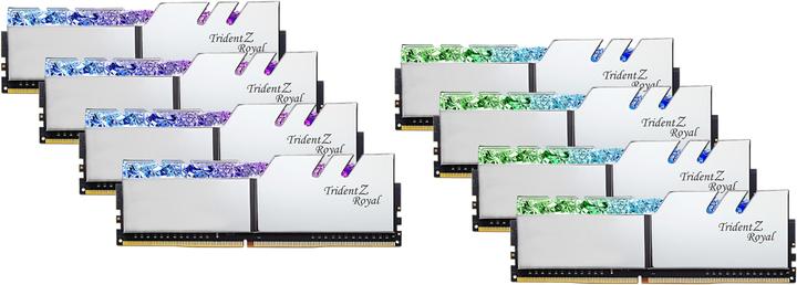 Actual product image G.Skill Trident Z Royal (8 x 16GB, 3200 MHz, DDR4-RAM, U-DIMM)