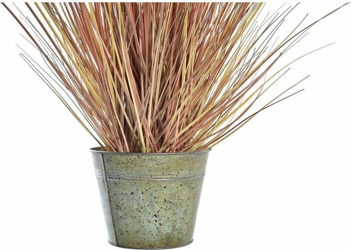 Immagine prodotto DKD Home Decor Decorative Plant Orange Polyethylene Burgundy Brass 20 x 20 x 90 cm (2 Units) (90 cm)