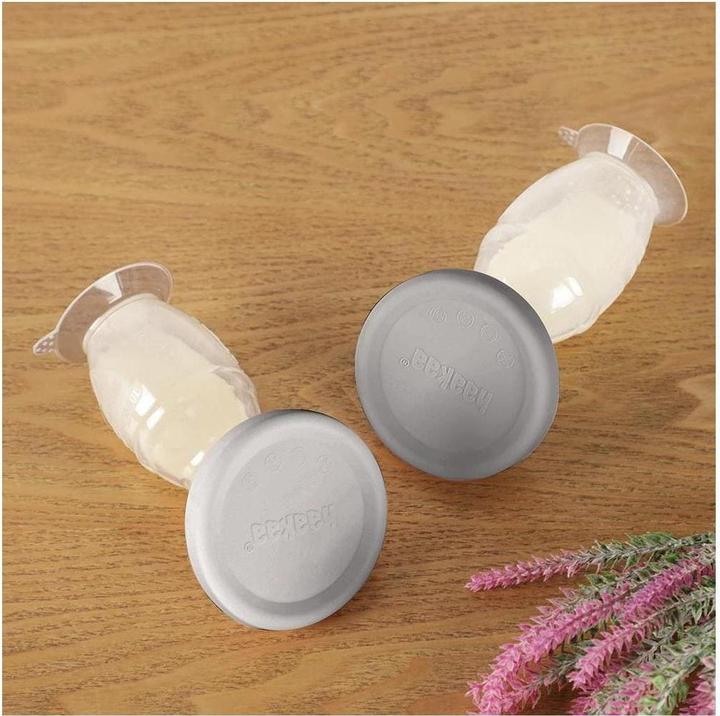 Actual product image Haakaa 100ml Silicone Breast Pump with Suction Base & Silicone Cap
