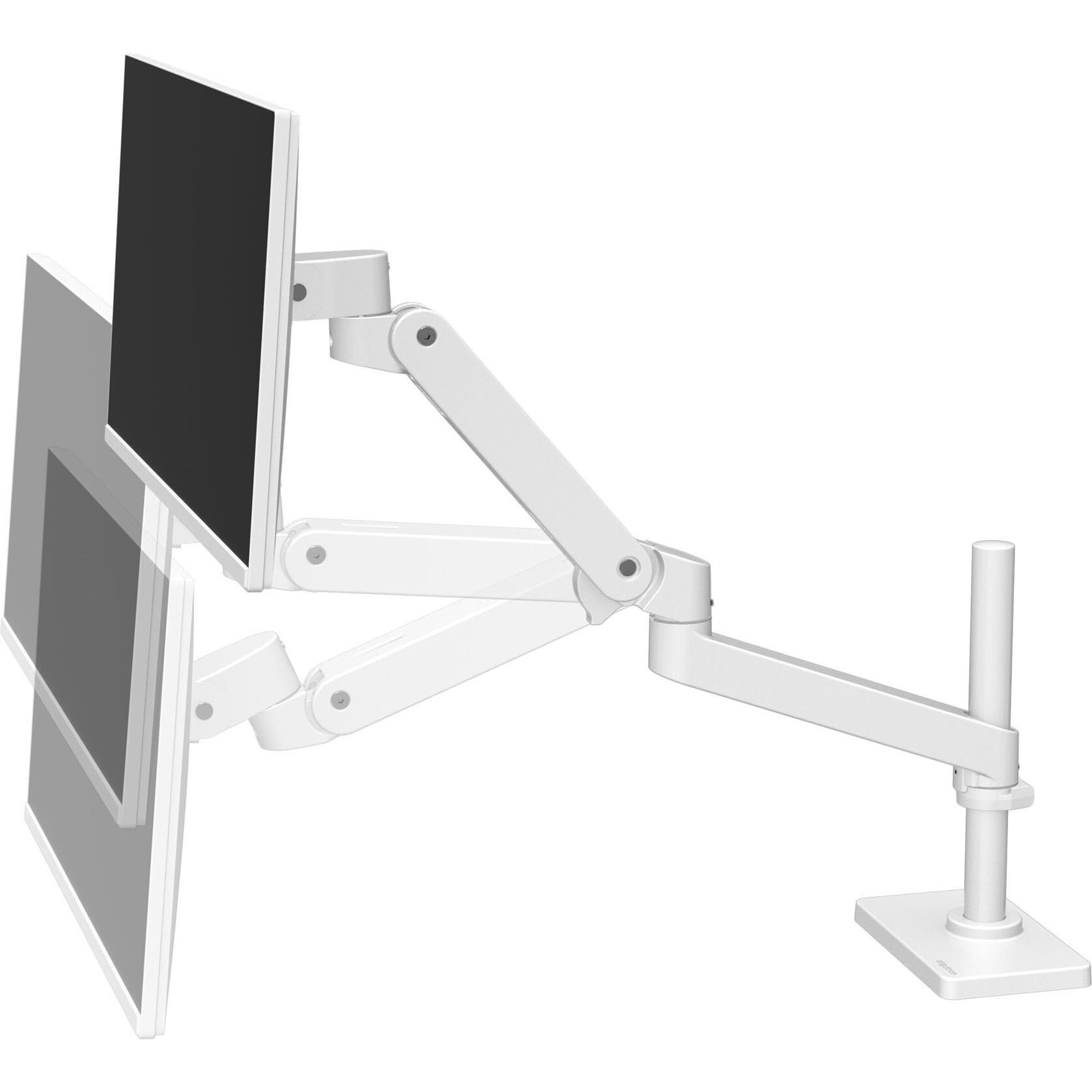 Thumbnail - Ergotron Lx Pro Arm Single Display Tall Pole white (Tisch, 34"), Monitor Halterung, Weiss