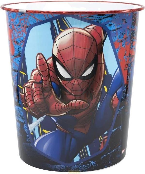 Image du produit Tinisu Spiderman Tisch-MÃ¼lleimer Marvel Papierkorb - 10 Liter (10 l)