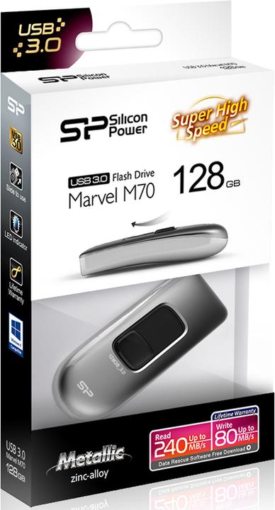 Produktbild Silicon Power Marvel M70 USB-Stick USB Typ-A 3.2 Gen 1 (3.1 Gen 1) (32 GB, USB-A)