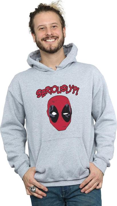 Immagine prodotto Deadpool Seriously Felpa con Cappuccio Uomo (XL)
