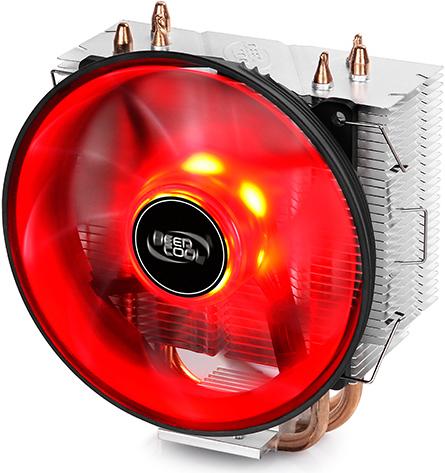 Produktbild Deepcool GAMMAXX 300 R Prozessor Kühler, Kupfer, Edelstahl, Durchscheinend (e)