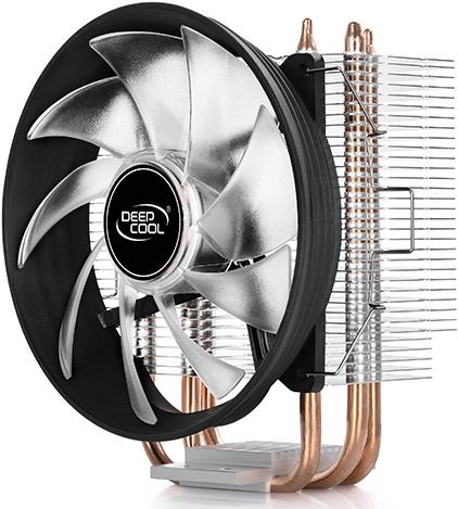 Produktbild Deepcool GAMMAXX 300 R Prozessor Kühler, Kupfer, Edelstahl, Durchscheinend (e)