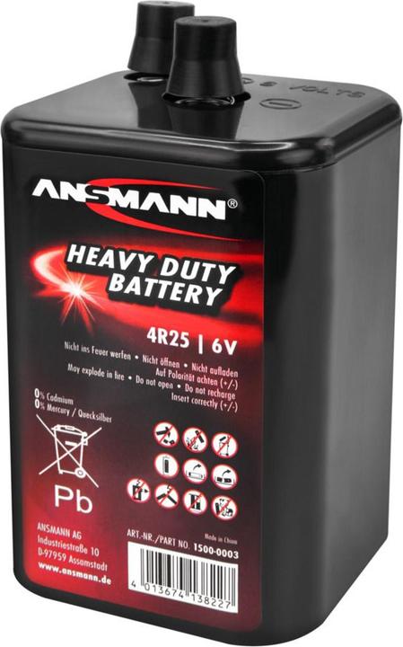 Produktbild Ansmann 4R25 Federkon (1 Stk., 4R25, 9000 mAh)