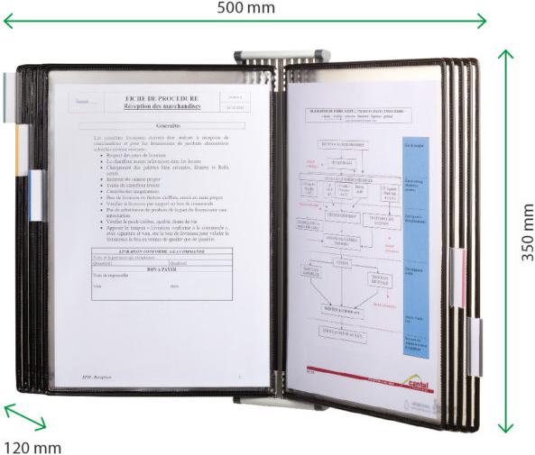 Productafbeelding Tarifold 414502 Document Display Carrousel Wandportret (A4, 1 x)