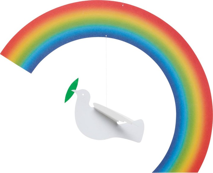 Actual product image Flensted Mobiles Noah&##########s Rainbow Mobile