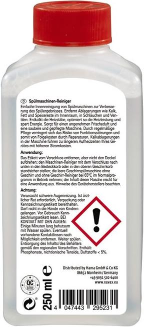 Produktbild Hama 111725 Entkalker Haushaltsgeräte (250 ml)
