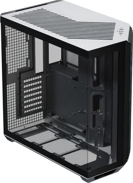Actual product image APNX V1 PC case, midi tower, ATX, tempered glass - black / white (ATX)