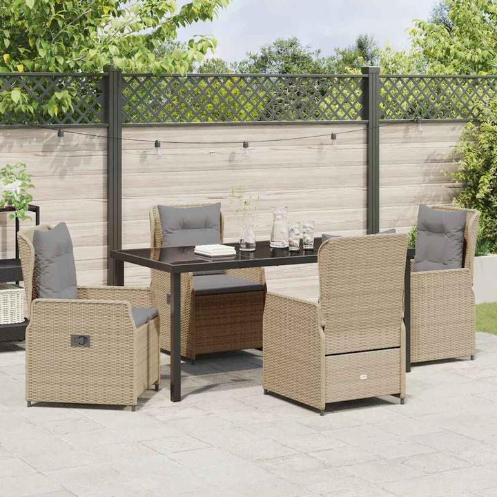 Produktbild vidaXL Garten Essgruppe (160 x 80 x 73 cm)