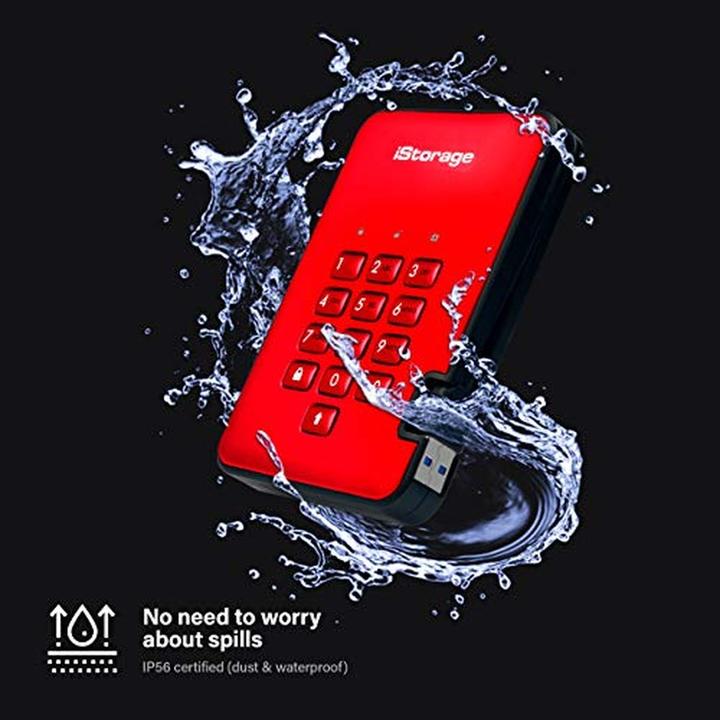 Produktbild iStorage diskAshur² - 2 TB SSD - extern (tragbar) (2 TB)