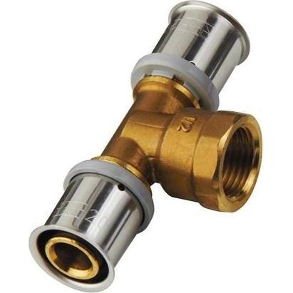 Roth, Accessori per installazione sanitaria, Tee 20mm-1/2"-20mm ottone
