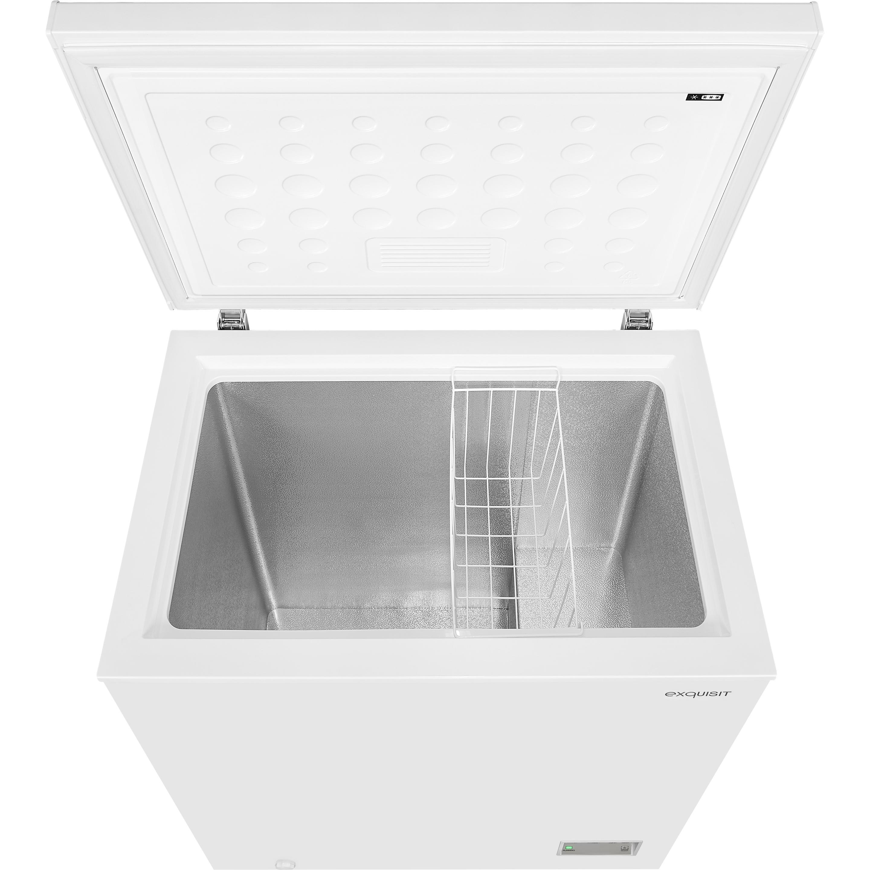 Thumbnail - Exquisit GT150E040E, Gefrierschrank + Gefriertruhe, Weiss