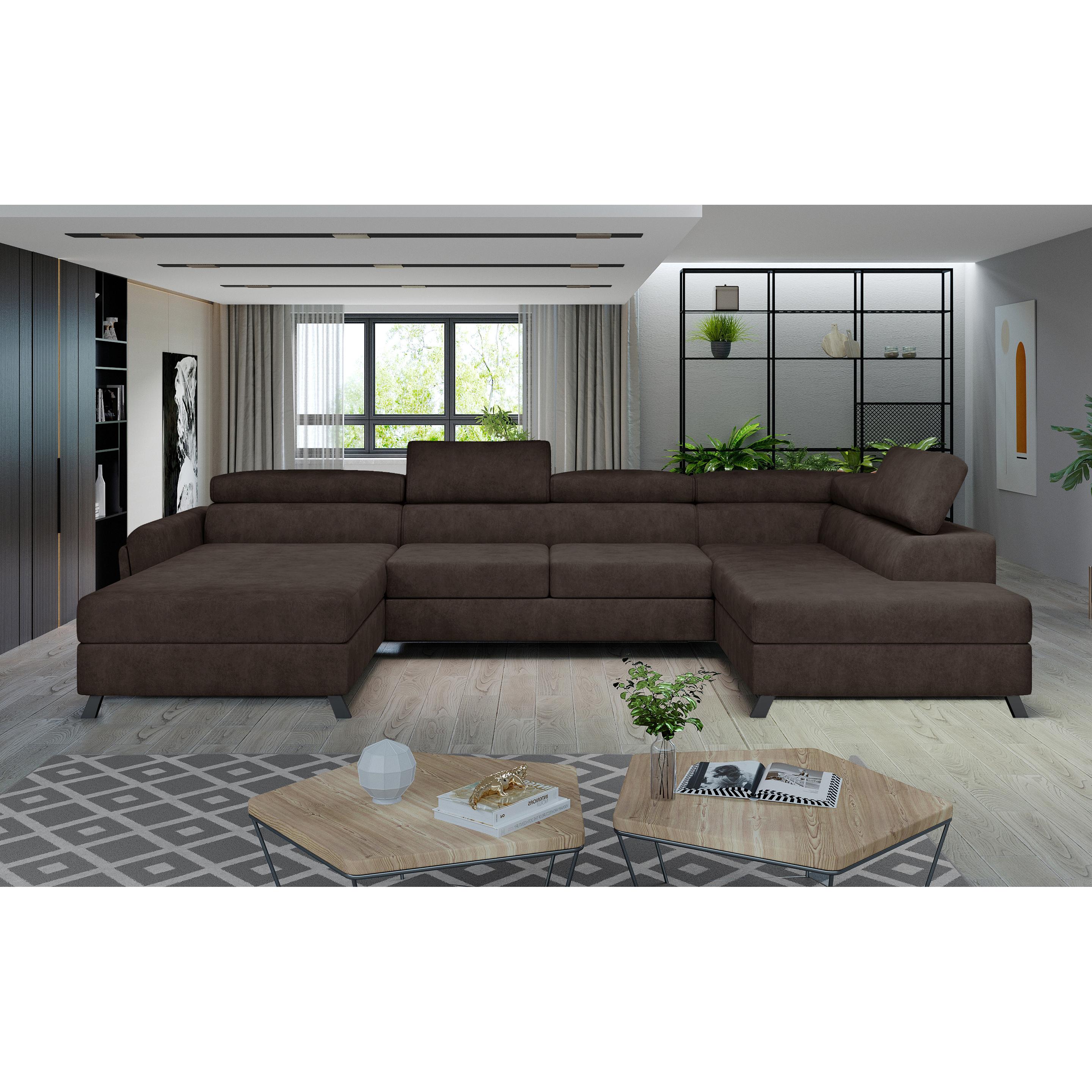 ELTAP, Sofa, Josette (Wohnlandschaft, 5-Sitzer, Bettsofa)