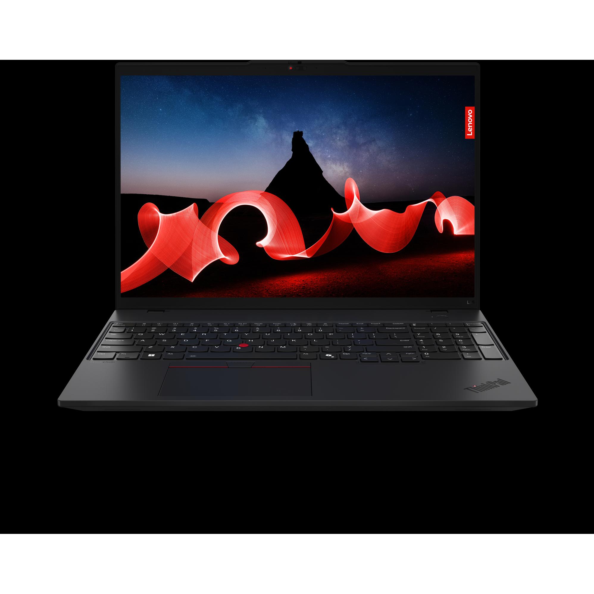 Lenovo ThinkPad L16 Gen 1 (16", AMD Ryzen 7 7735U, 32 GB, 1000 GB, DE), Notebook, Schwarz