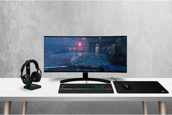 Produktbild Corsair K55 RGB Pro (US, Kabelgebunden)