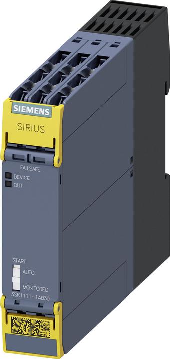 Produktbild Siemens Safety relay,3NO 1NC,24Vac/dc