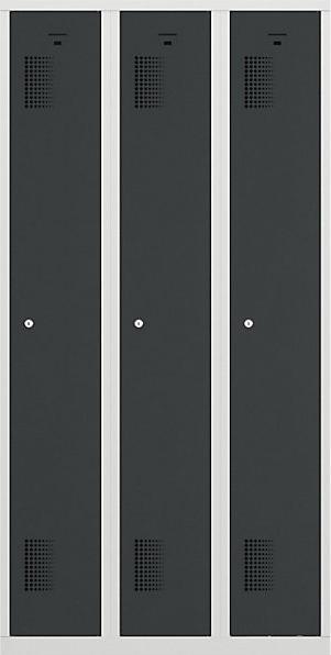 Produktbild eurokraft basic Garderobenschrank (90 cm, 180 cm)