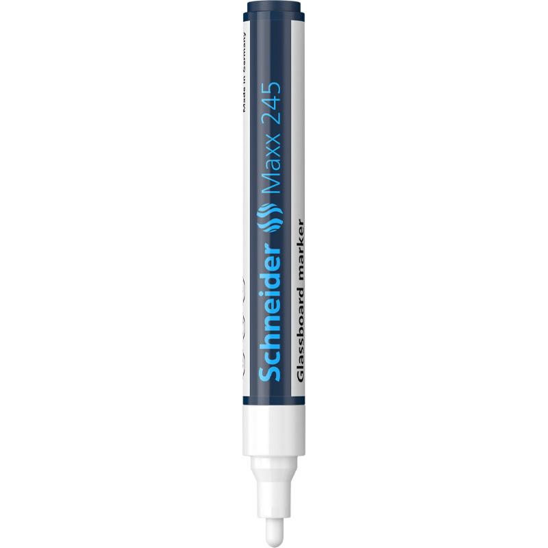 Thumbnail - Schneider, Marker, Maxx 245 Marker (Weiss, 1 mm, 1 x)