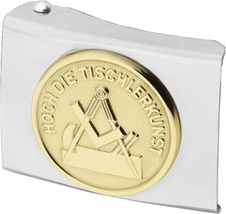 Actual product image FHB Belt buckle silver