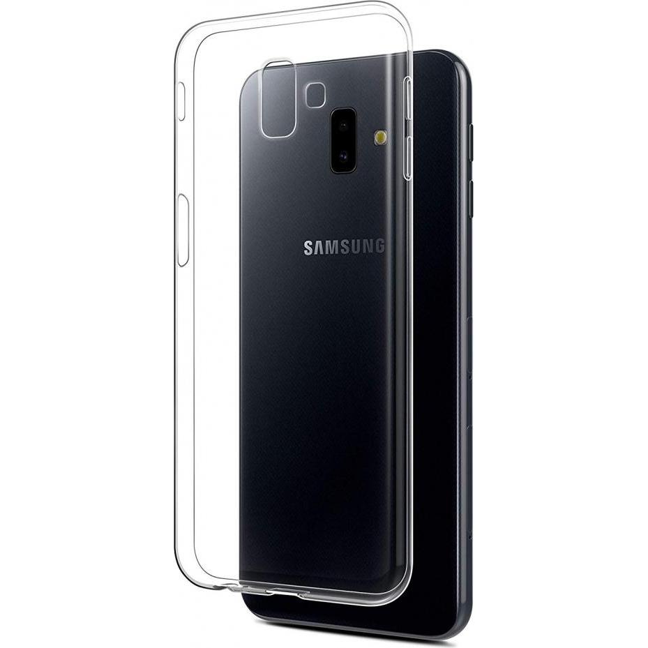 Screenguard Samsung Galaxy J6+ Flexible TPU Clear Case (Samsung Galaxy J6+), Smartphone Hülle, Transparent